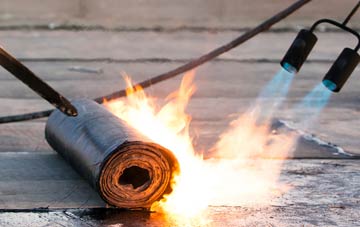 Purlpit asphalt flat roofing repairs