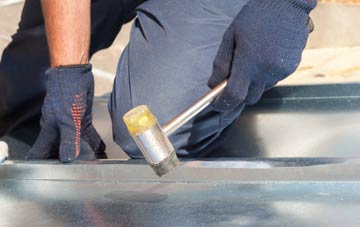 Purlpit metal flat roofing repairs